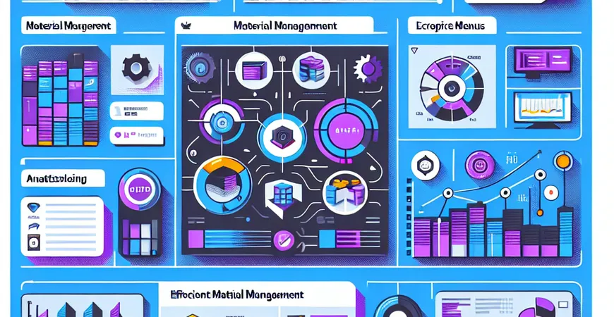 物料管理漏洞多？ERP 工具实现物料精细化管理的方法